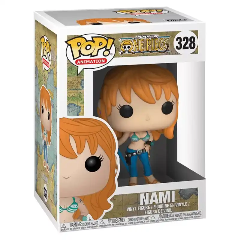Gyors szállítás Funko POP! One Piece Nami figura 328