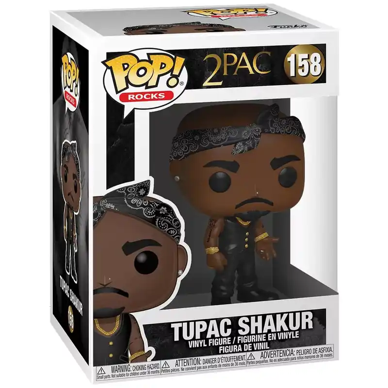 Legjobb ár Funko POP! Rocks 2PAC - Tupac Shakur figura 158