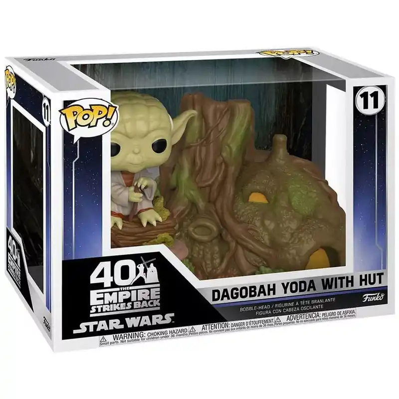 Funko POP! Town Star Wars - Yoda‘s Hut figura 11 Expressz szállítás