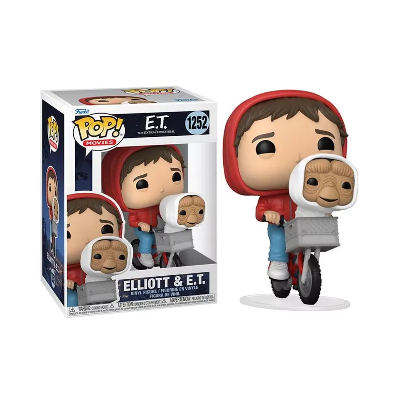 Rendeld meg most Funko POP! Movies E.T. - Elliot with E.T. in Bike Basket figura 1252