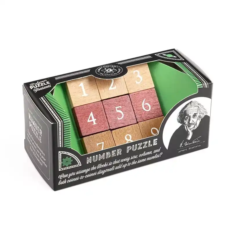 Professor Puzzle Einstein Number logikai játék Újdonság