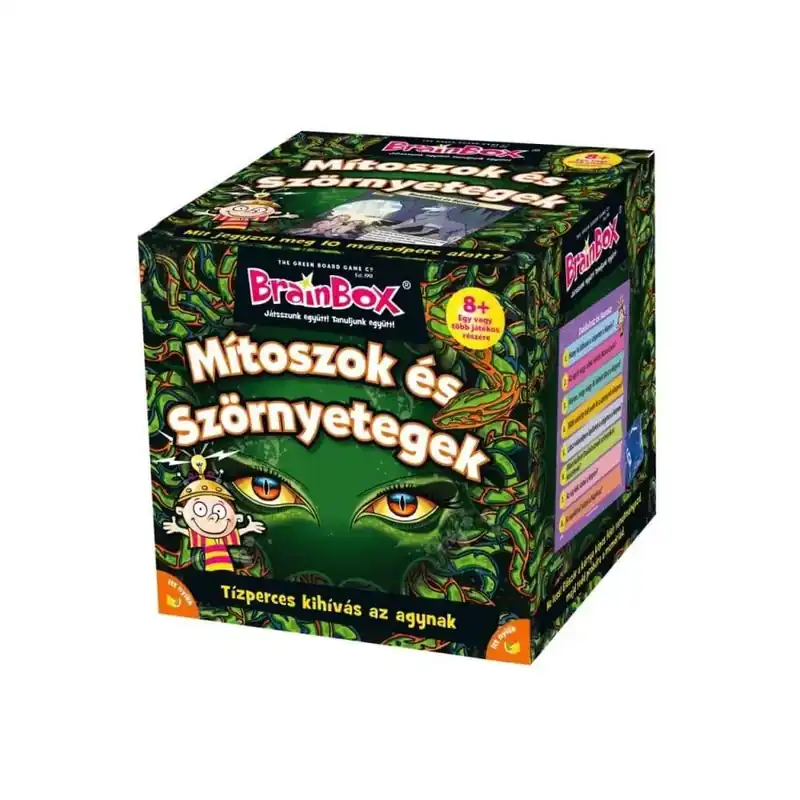 Brainbox - Mítoszok és szörnyetegek társasjáték Rendeld meg most