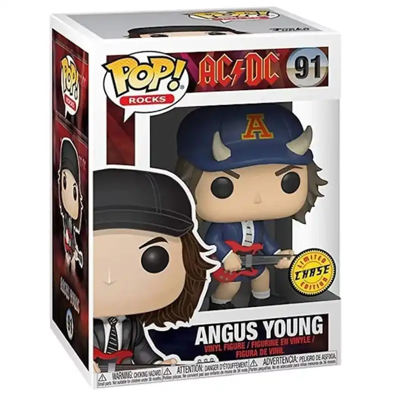 Vásárlói kedvenc Funko POP! Rocks AC/DC - Angus Young figura (chase)