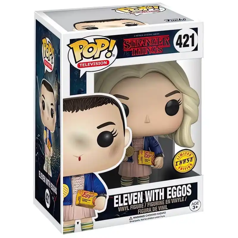 Funko POP! TV Stranger Things - Eleven (Eggos) figura chase 421 Népszerű