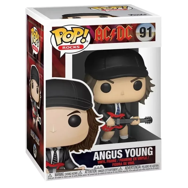 Legnépszerűbb Funko POP! Rocks AC/DC - Angus Young figura 91