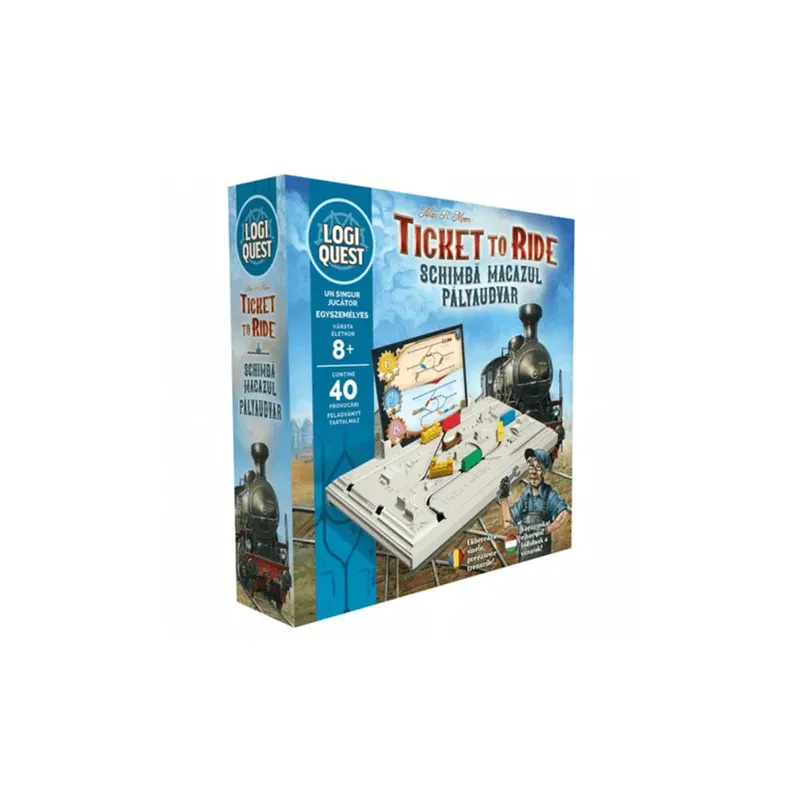 Vásárlói kedvenc LogiQuest Ticket to Ride társasjáték