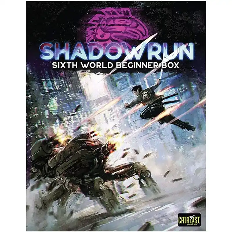 Shadowrun Beginner Box 6th Edition, társasjáték, angol nyelvű Gyors kiszállítás