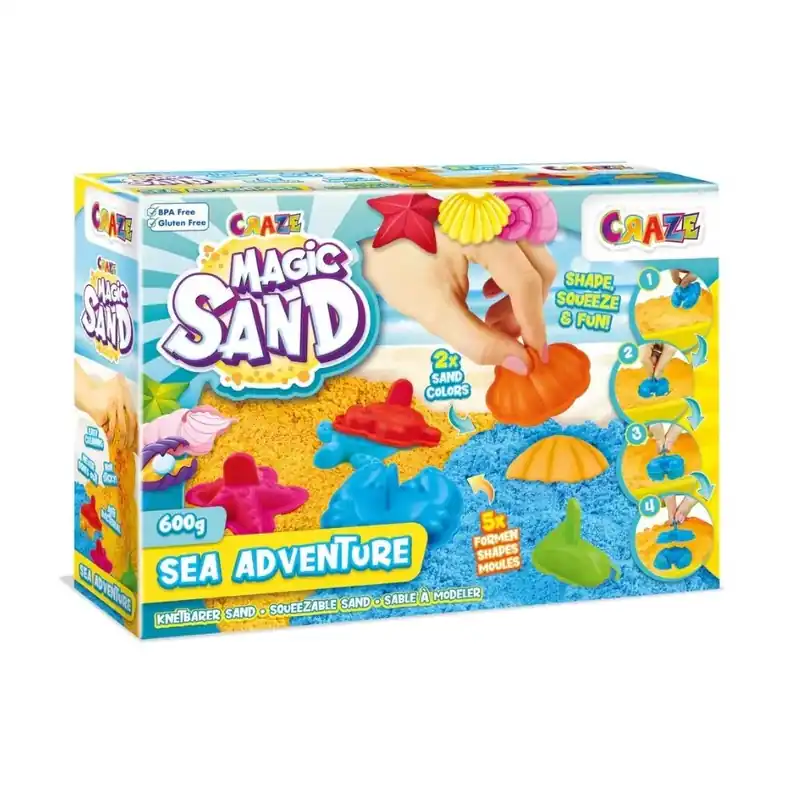 Biztonságos vásárlás Craze MAGIC SAND - Tengeri kalandok