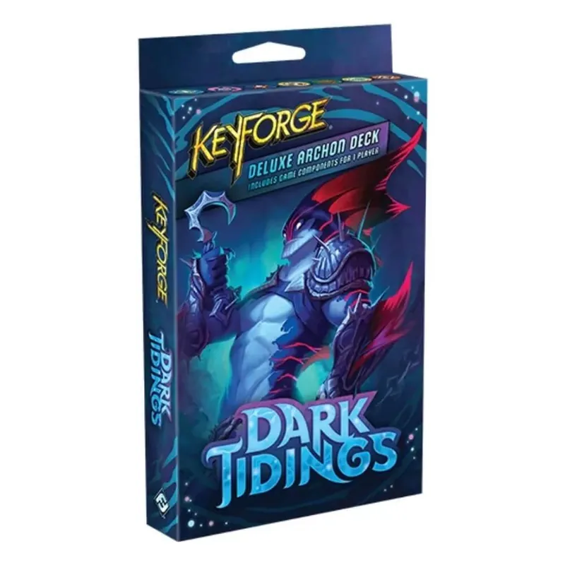 KeyForge társasjáték, angol nyelvű - Dark Tidings Deluxe Deck Kedvezményes ár