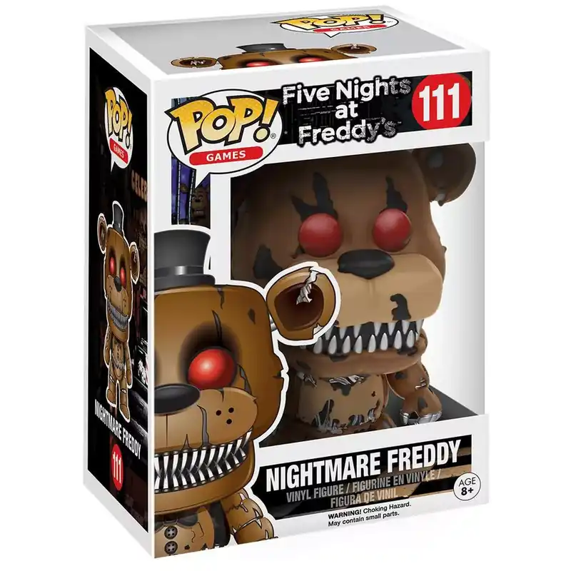 Funko POP! Games Five Nights at Freddy‘s Nightmare Freddy figura 111 Expressz szállítás