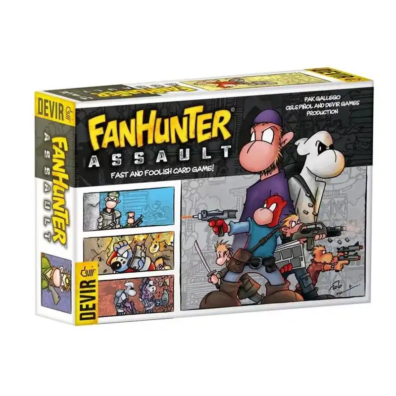 Legkelendőbb FanHunter Assault társasjáték, angol nyelvű