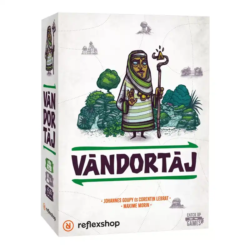 Azonnal elérhető Vándortáj társasjáték