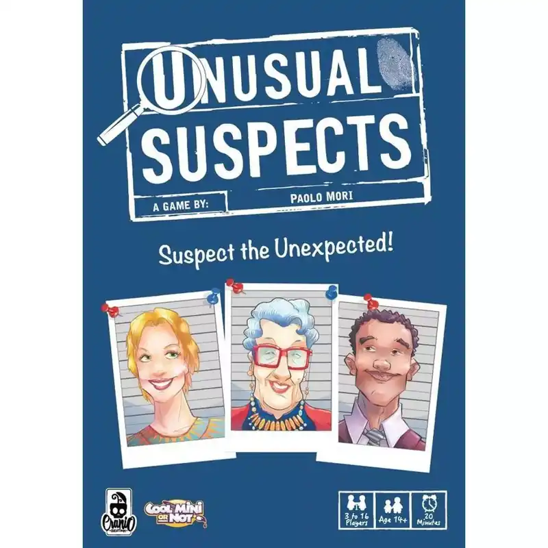 Unusual Suspects társasjáték, angol nyelvű Biztonságos fizetés
