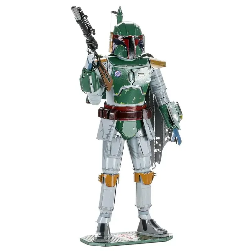 Ajánlat Metal Earth ICONX STAR WARS Boba Fett - nagyméretű lézervágott acél makettező szett