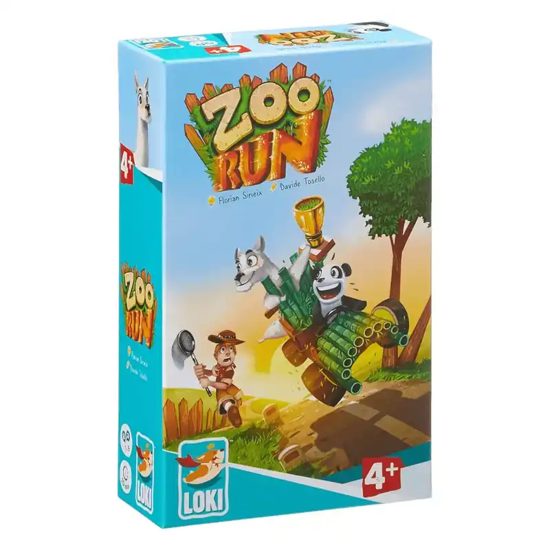 Vedd meg online Zoo Run társasjáték, angol nyelvű