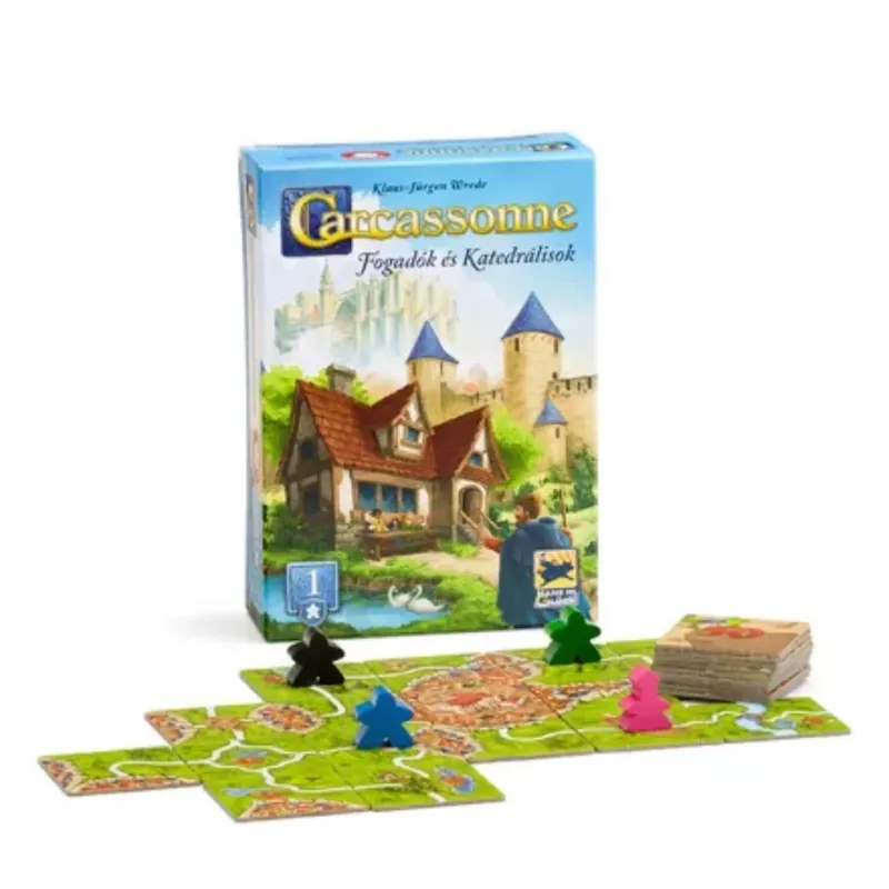 Carcassonne Fogadók és Katedrálisok kiegészítő Szuper akció