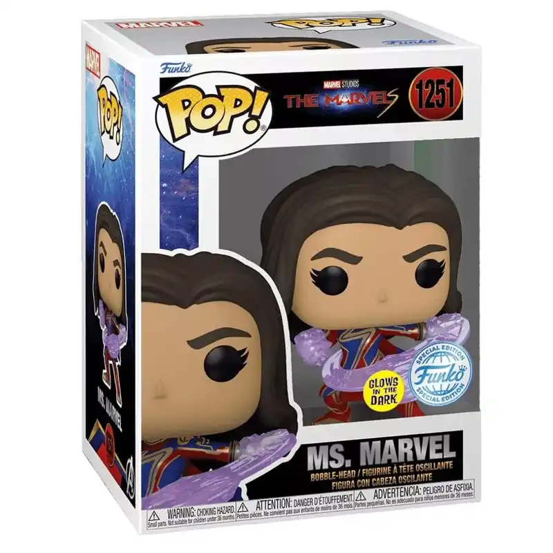 Rendeld meg most Funko POP! The Marvels - Ms. Marvel (Glows in the Dark) (SE)