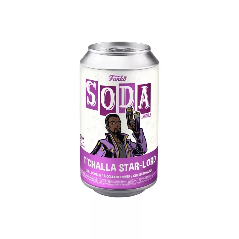 Funko Soda What If - Starlord T‘Challa figura Rendeld meg most