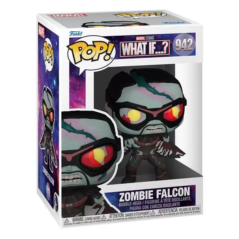 Funko POP! Marvel What If S2 - Zombie Falcon figura 942 Végkiárusítás