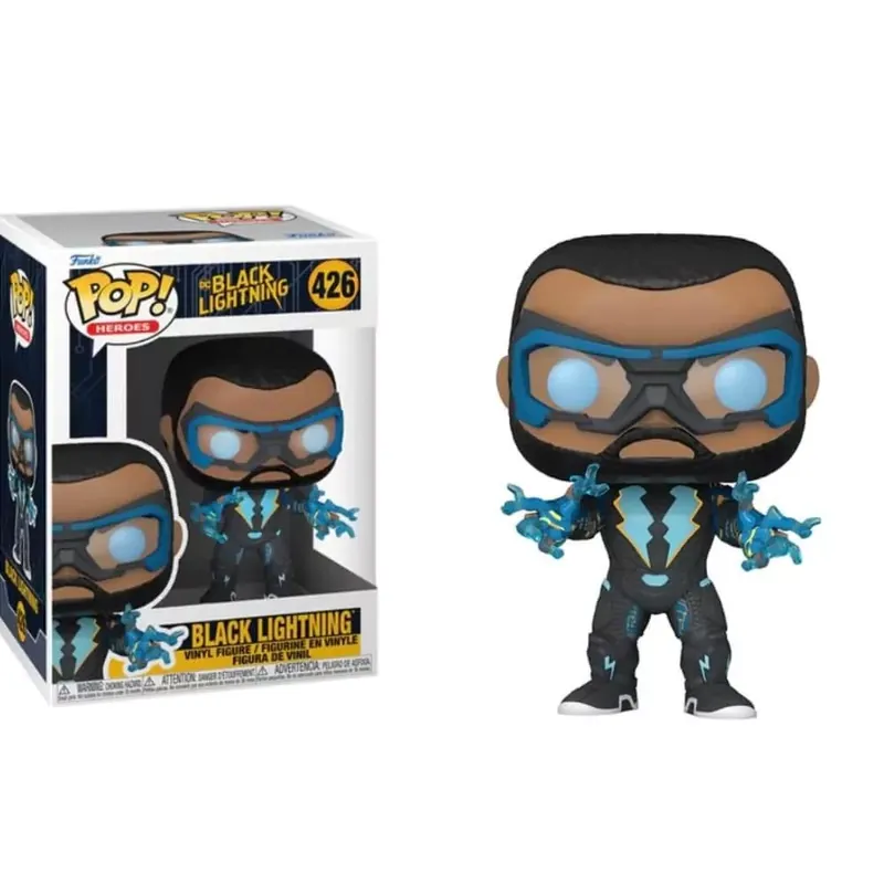 Árcsökkenés Funko POP! Heroes Black Lightning - Black Lightning figura 426