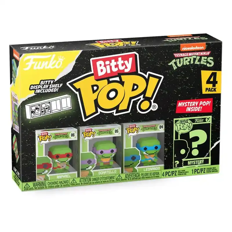 Szuper ajánlat Funko Bitty POP! Teenage Mutant Ninja Turtles - 8-bit figura