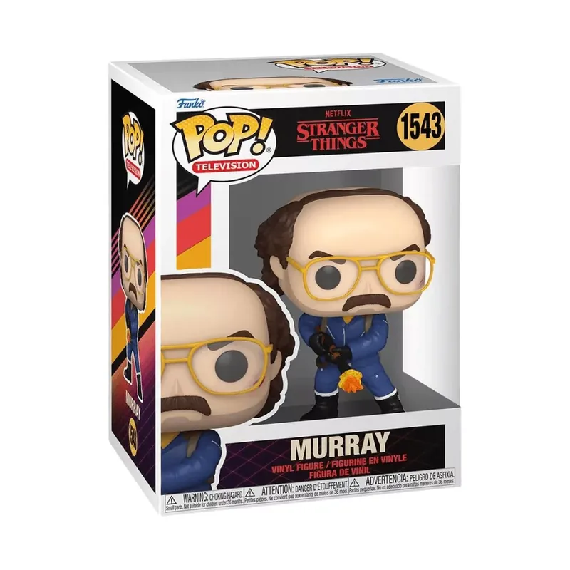 Alacsony ár Funko POP! Television Stranger Things S4 - Murray figura 1543