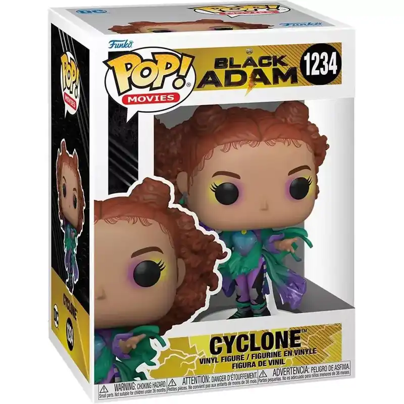Funko POP! DC Comics Black Adam - Cyclone figura 1234 Árcsökkenés