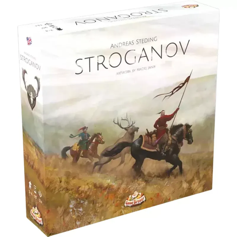 Stroganov társasjáték, angol nyelvű Kedvezmény