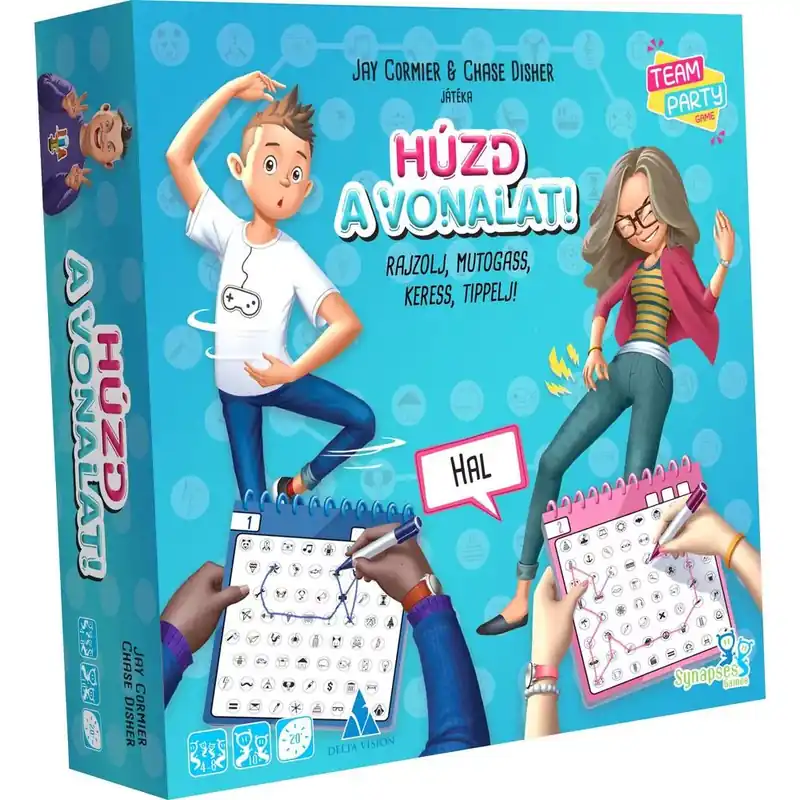 Húzd a vonalat! társasjáték Prémium