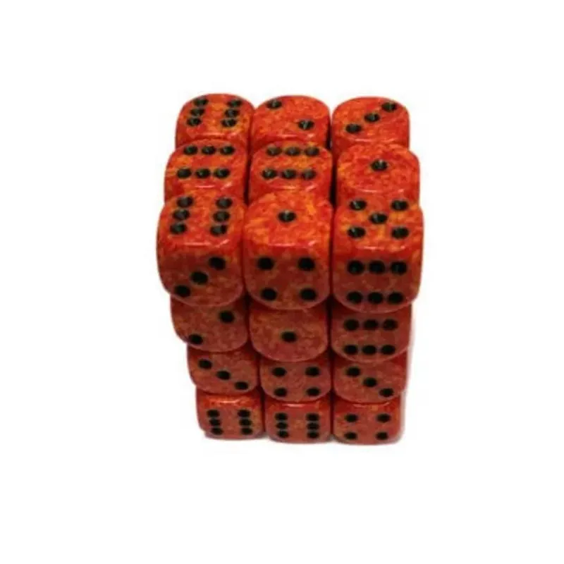d6 kockablokk, kis kockákkal (36 kocka), foltos, fire Akció