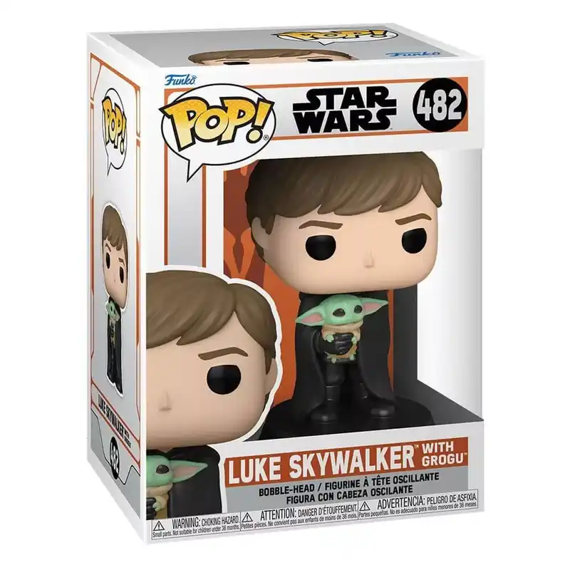 Outlet Funko POP! Star Wars The Mandalorian - Luke w/Child figura