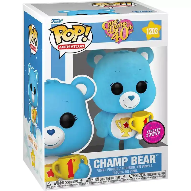 Funko POP! Animation Care Bears 40th Anniversary - Champ Bear figura (chase) 1203 Outlet