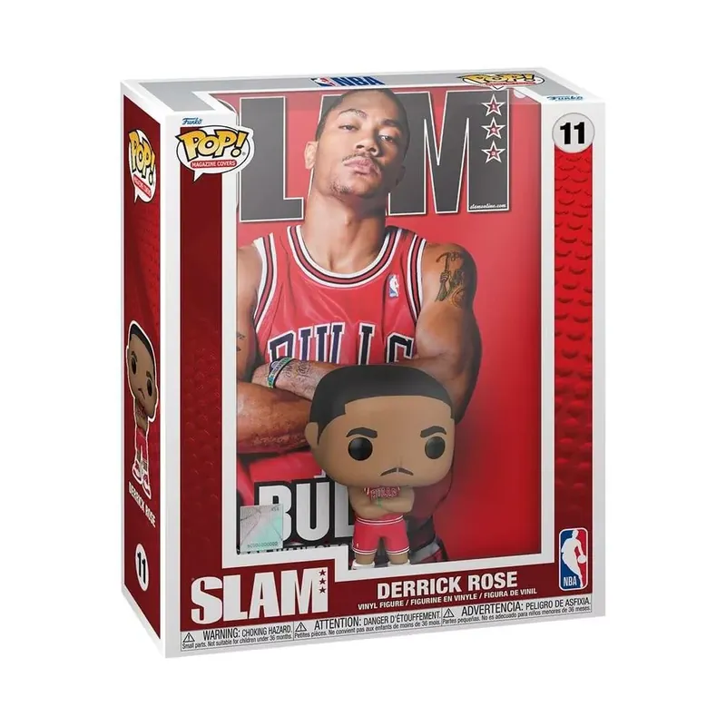 Gyors szállítás Funko POP! NBA Cover SLAM - Derrick Rose figura