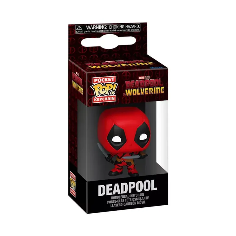 Újdonság Funko POP! Deadpool 3 S2 - Deadpool kulcstartó