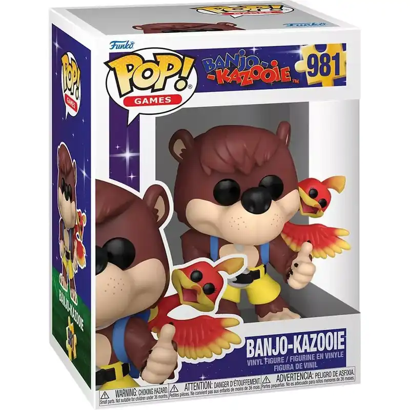 Funko POP! Games Banjo-Kazooie - Banjo & Kazooie figura 981 Végkiárusítás