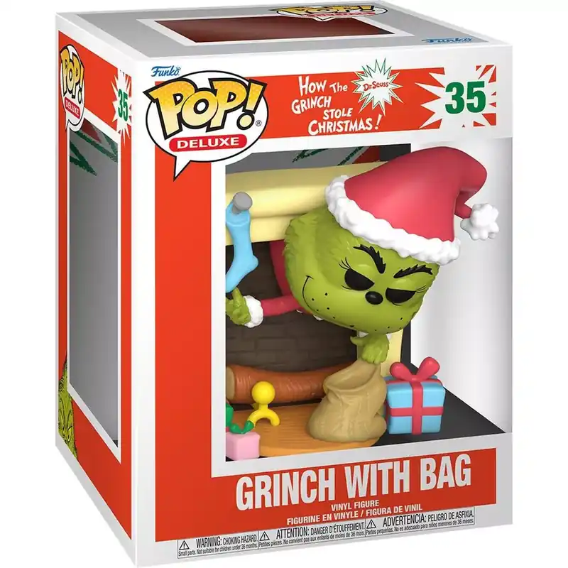 Árengedmény Funko POP! Deluxe How the Grinch Stole Christmas - Grinch figura 35