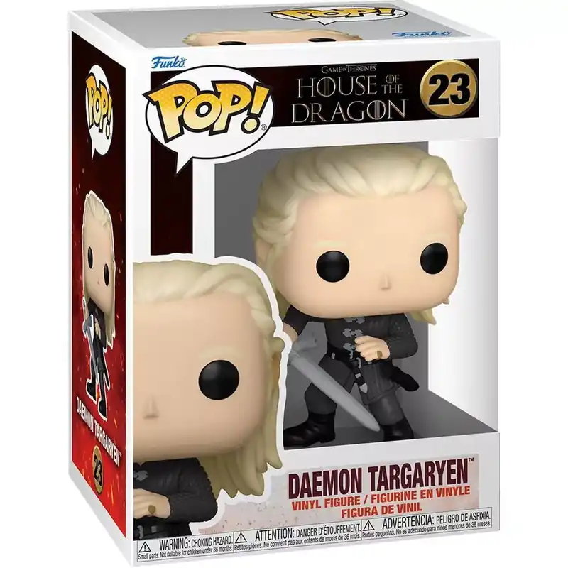 Szuper akció Funko POP! Television House of the Dragon S4 - Daemon Targaryen figura