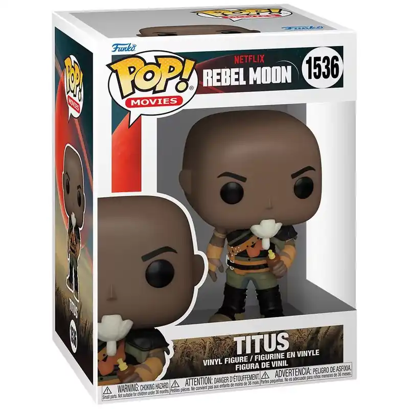 Funko POP! Movies Rebel Moon – Titus figura Árcsökkenés