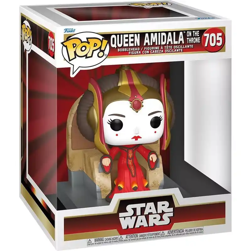 Azonnali szállítás Funko POP! Deluxe Star Wars - Amidala on Throne figura