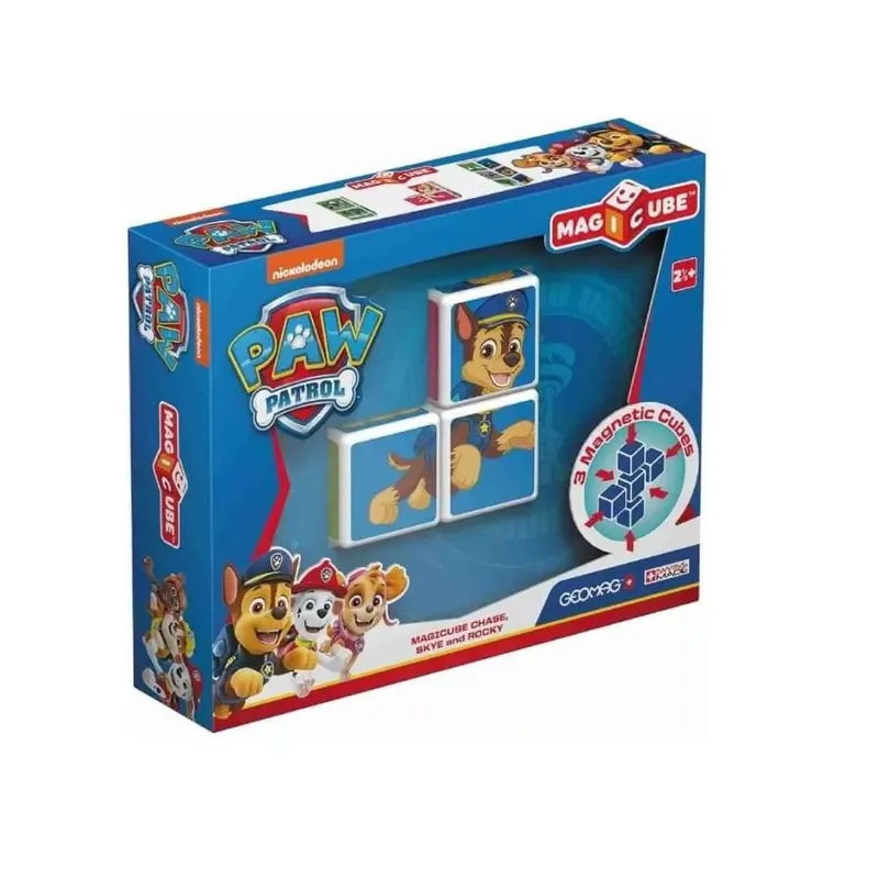 Vedd meg most Geomag MagiCube építőjáték - Mancs őrjárat Chase, Skye és Rocky