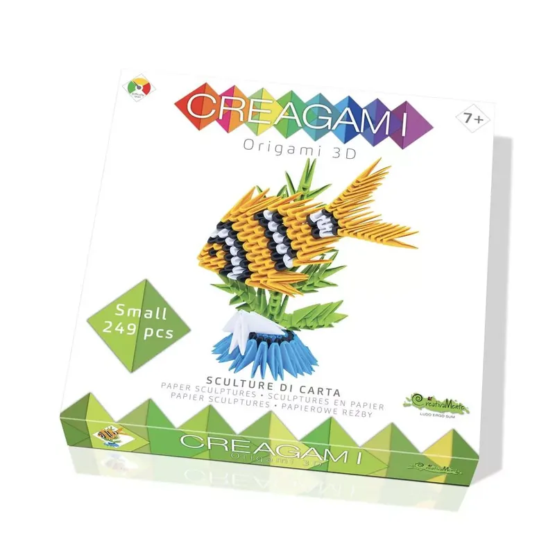 Ne maradj le Creagami -3D origami készlet, Hal (kicsi)