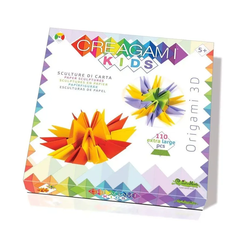Legkelendőbb Creagami Kids-3D origami készlet, Szélforgók