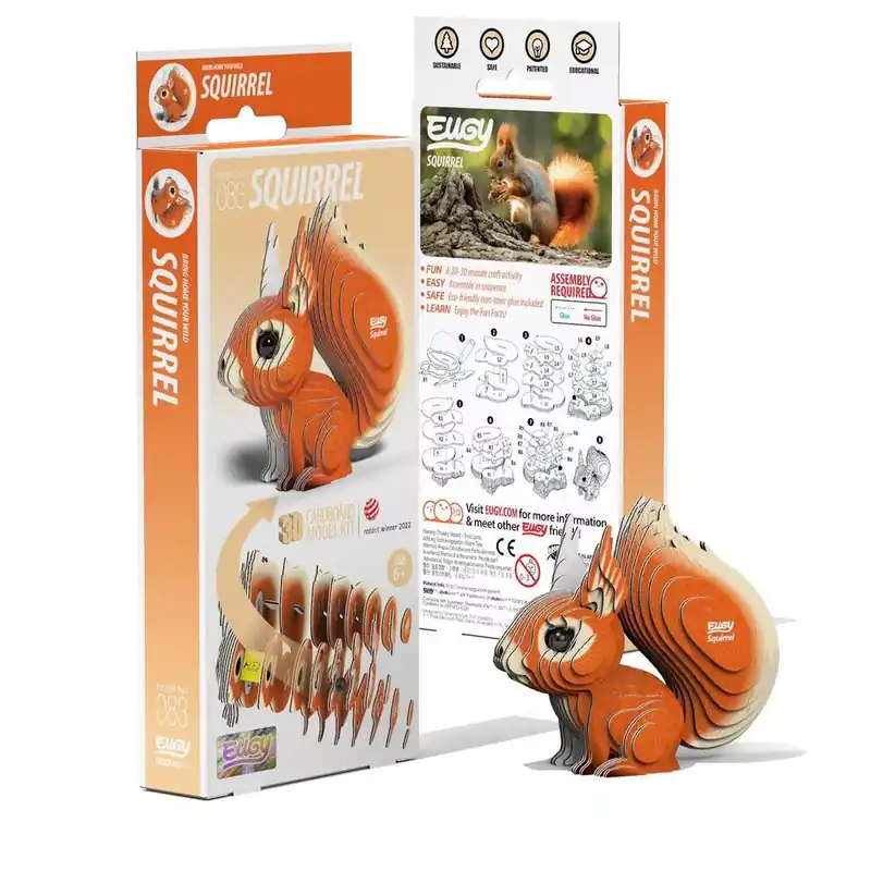 Legnépszerűbb Eugy Mókus 3D puzzle