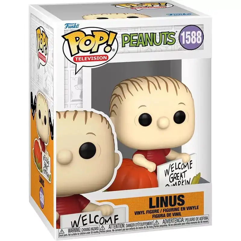 Gyors szállítás Funko POP! Television Peanuts - Linus figura 1588