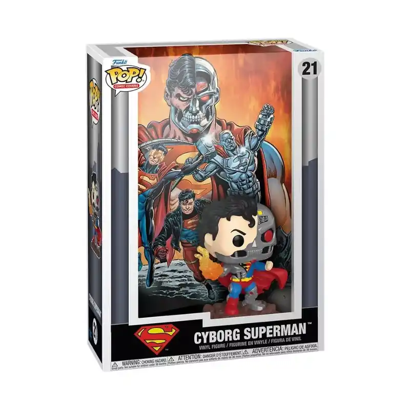 Gyors kiszállítás Funko POP! Comic Cover DC - Cyborg Superman figura