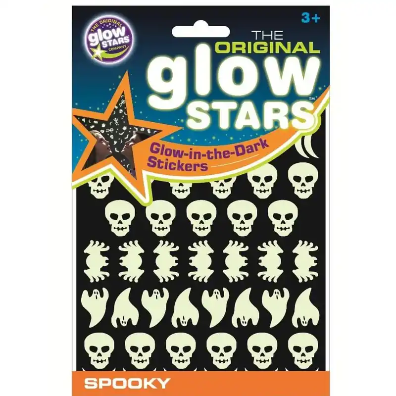 Glowstars Kisértetek foszforeszkáló matricaszett Alacsony ár