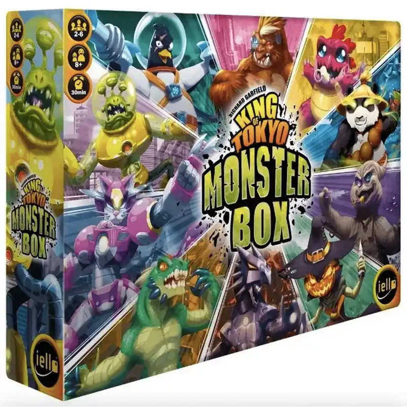 Bestseller King of Tokyo - Monster Box társasjáték, angol nyelvű