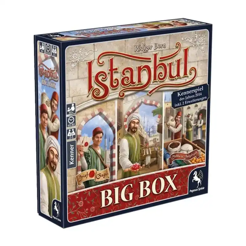 Istanbul Big Box társasjáték, angol nyelvű Expressz szállítás