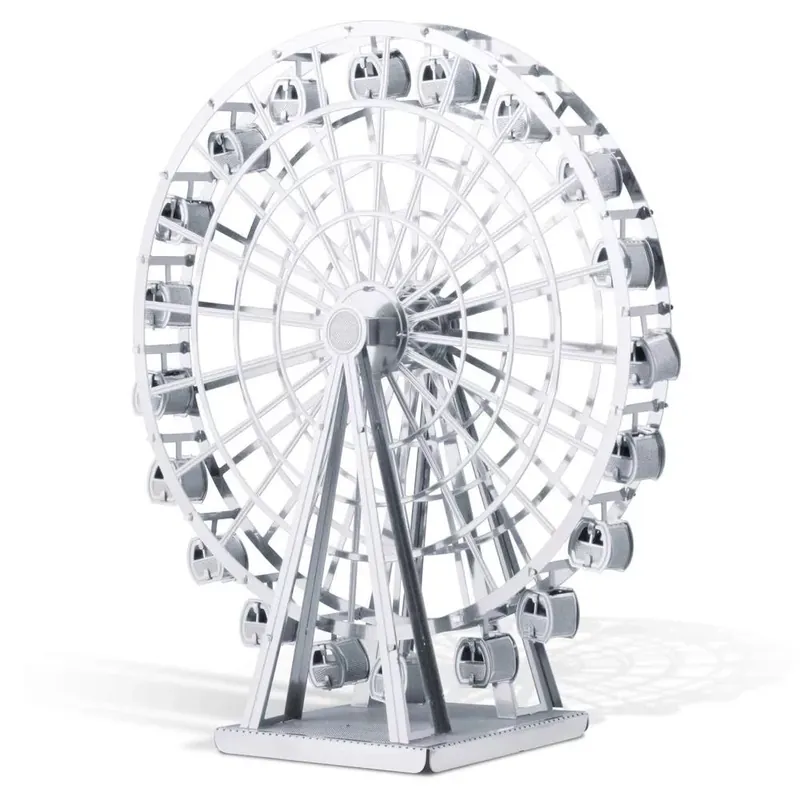 Metal Earth Ferris Wheel óriáskerék - lézervágott acél makettező szett Gyors kiszállítás