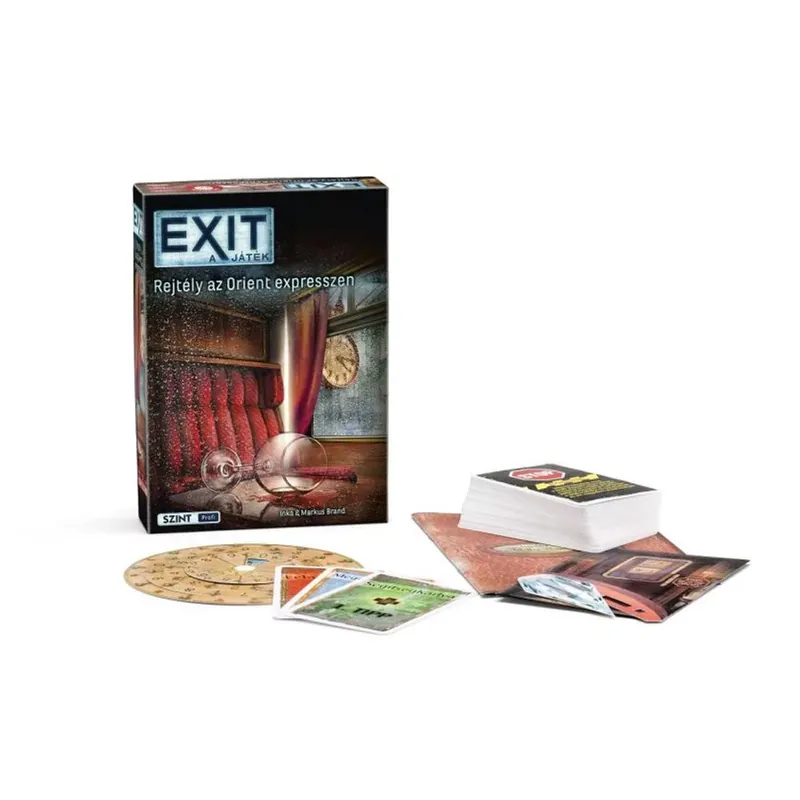 Legjobb ár Exit 7. Rejtély az Orient Expressen szabaduló társasjáték